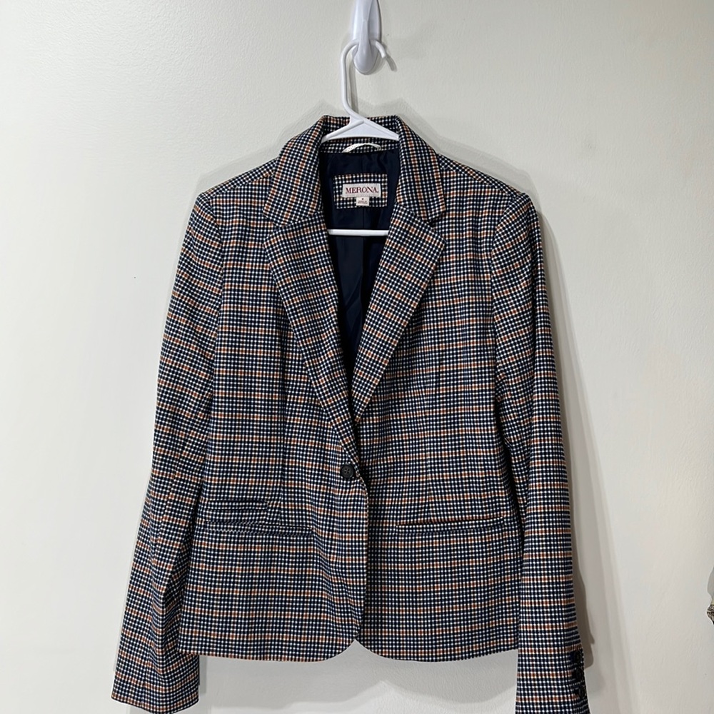 Merona plaid blazer